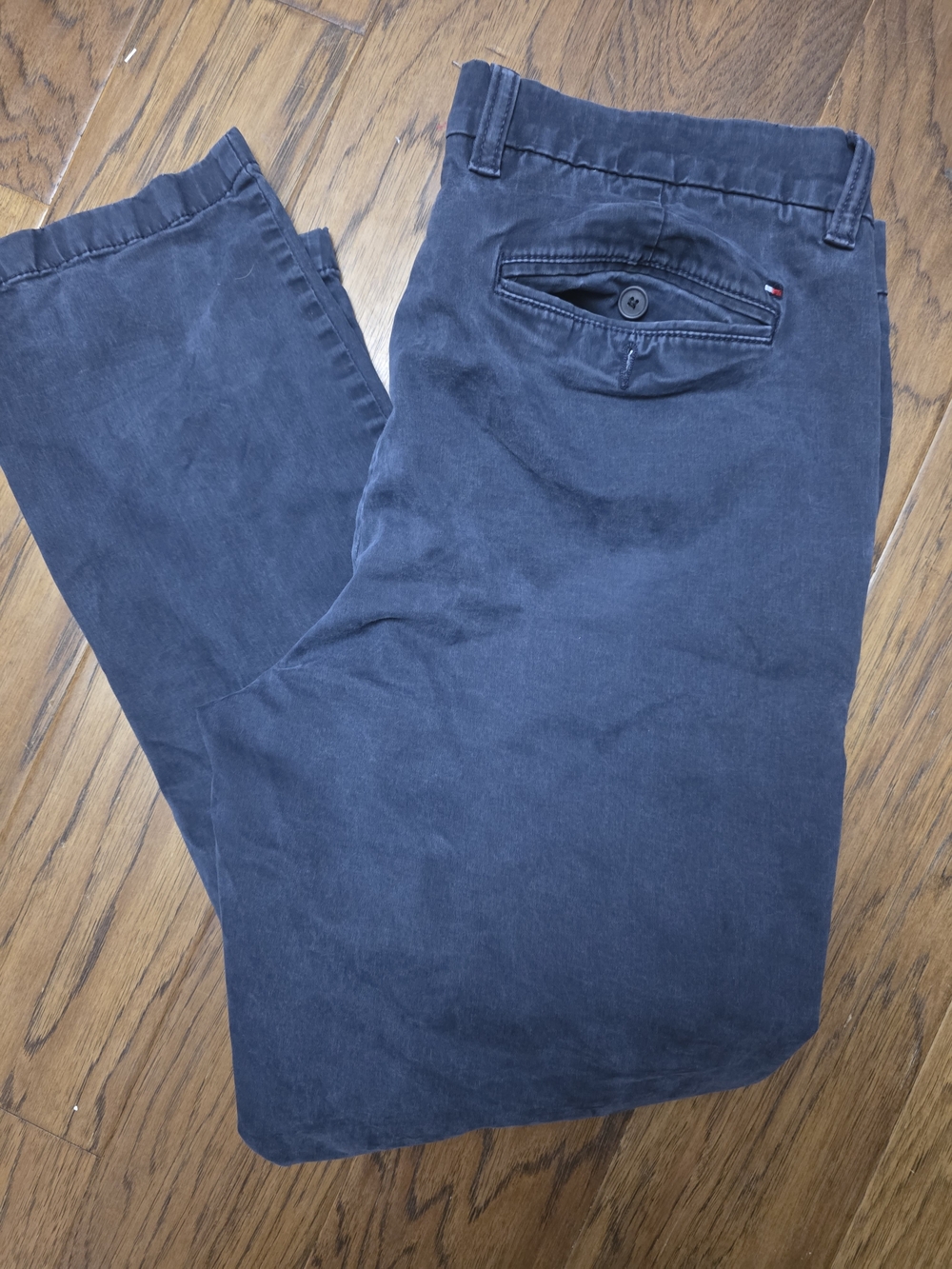 Tommy Hilfiger Men's Dark Blue Chino Pants